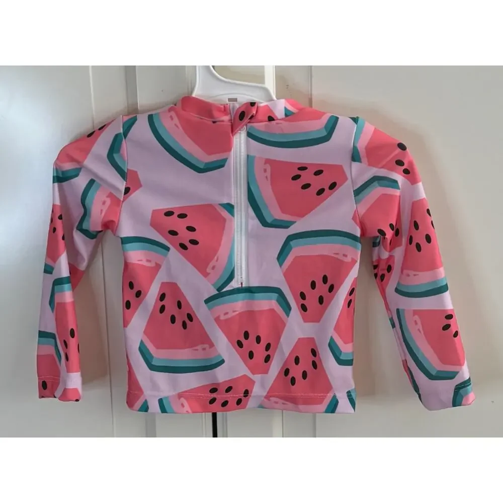 Hintina 3pc Long Sleeve Swimsuit (Size 6-12M)